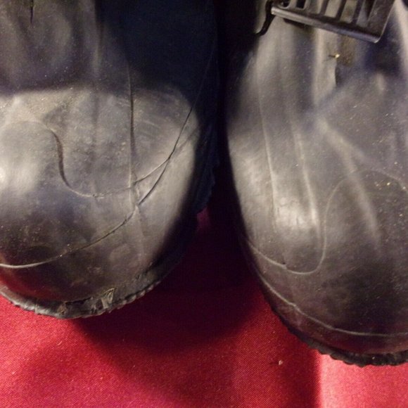 1990 XCLUSIVE SHOE COMPANY BLACK COLD WEATHER SIZE 11 BOOTS SI 1057 main image 10
